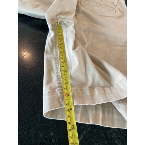 LOFT OUTLET Monroe Bermuda shorts khaki tan 8 - Picture 6 of 8